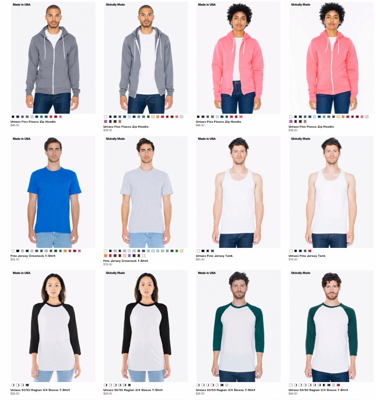Let’s Talk about American Apparel’s Insulting Made in USA Capsule Line ...