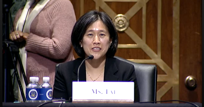 USTR Nominee Katherine Tai Says She Wants to Make Sure Trade &quot;Works for Our  Workers&quot; - Alliance for American Manufacturing
